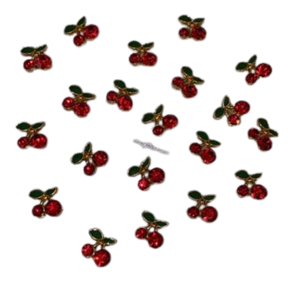 3D Cherry Charms